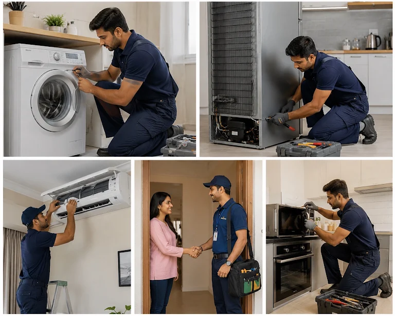 Front Load Washing Machine Drum and Motor Repair