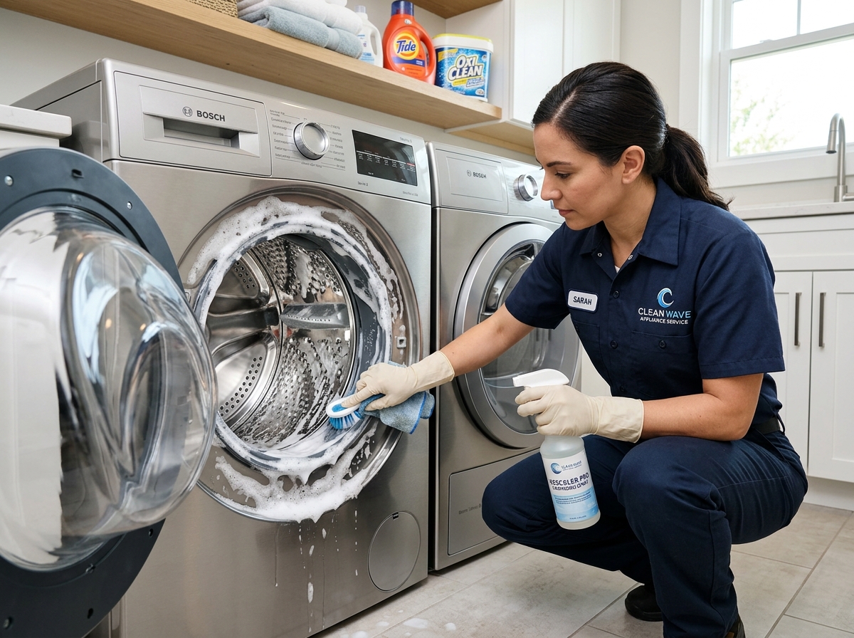 Washing Machine Drum Descaling and Deep Cleaning